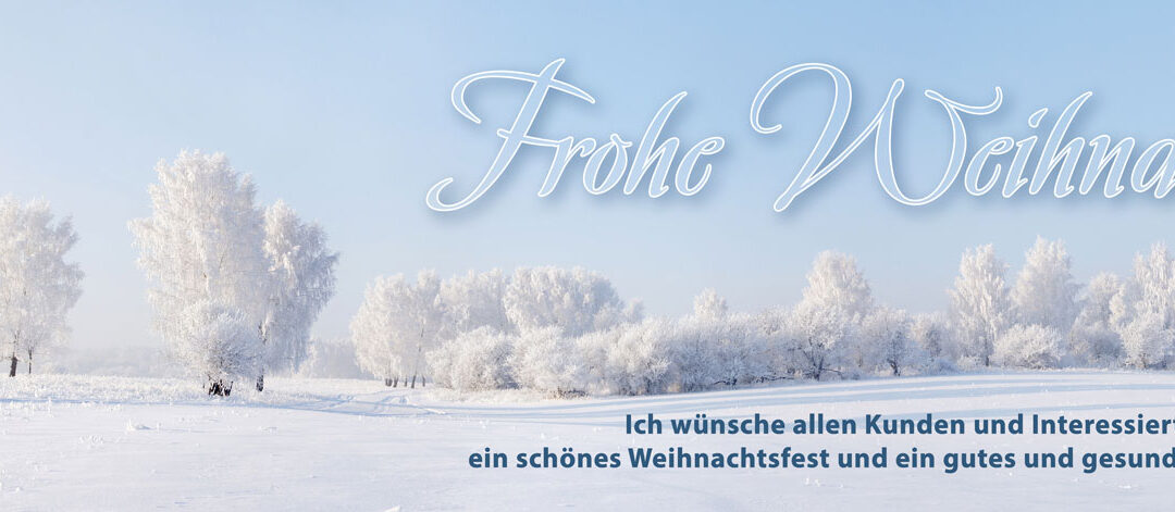 Weihnachtsgrüße 2021 - Die Welt der Bäume