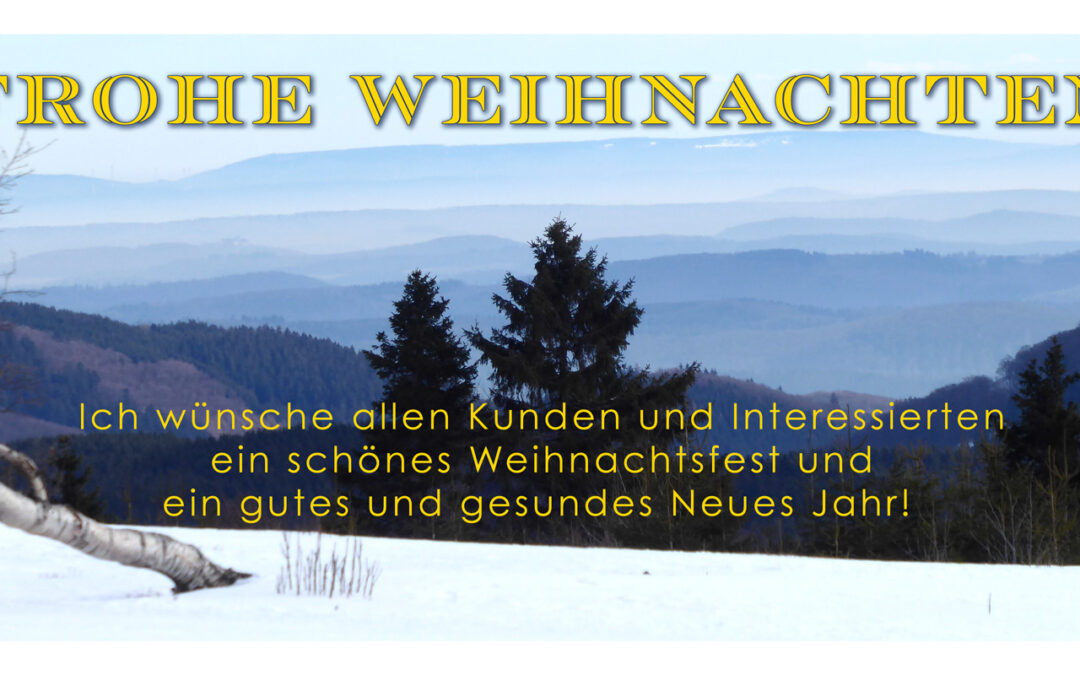 Weihnachtsgrüße 2022 - Die Welt der Bäume