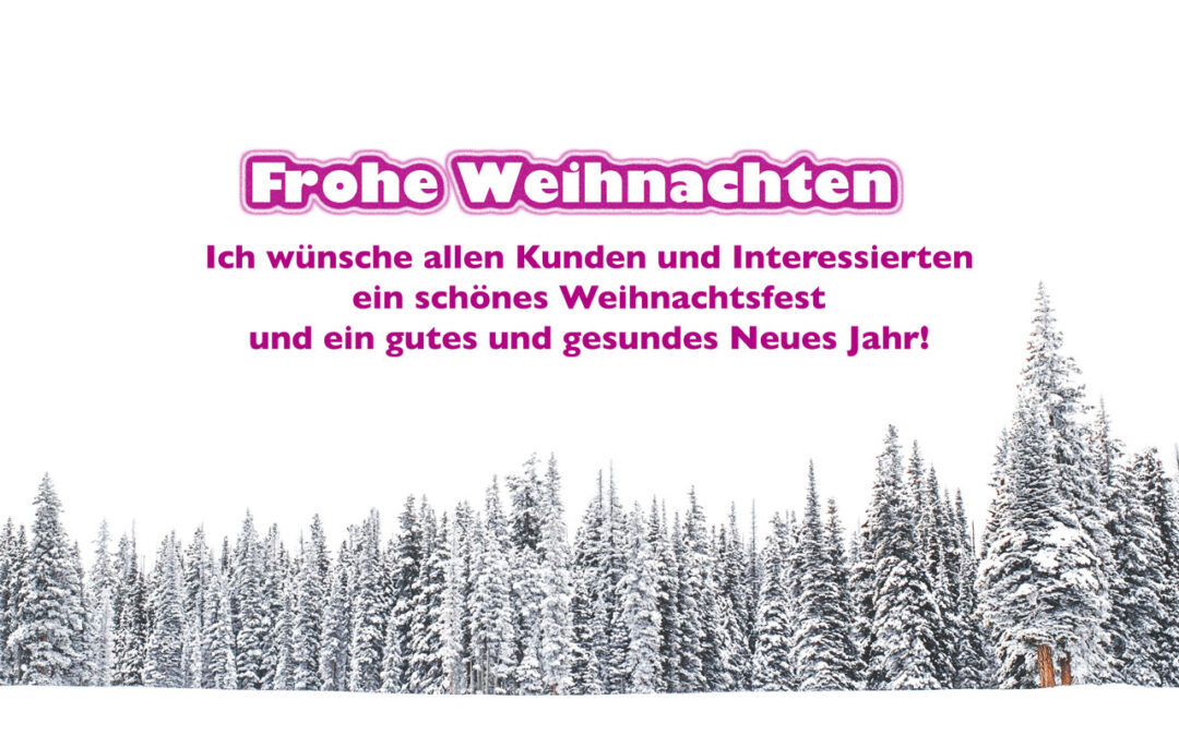 Weihnachtsgrüße 2025